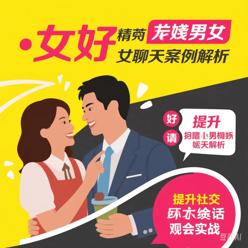 追到心仪女孩的聊天话术全攻略：从陌生到暧昧的实战进阶指南-思维日记