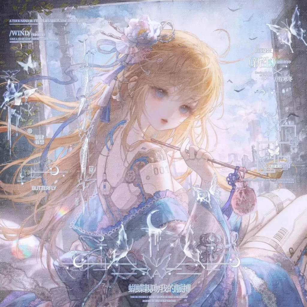图片[3]-《桃花坞扭蛋零号机1》抱盒48张女生动漫头像原创圈作品集分享-思维日记